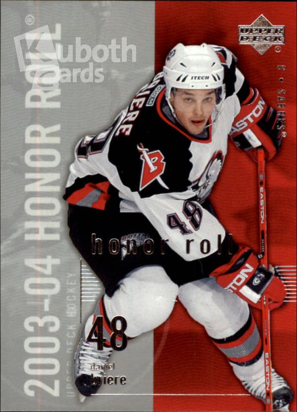 NHL 2003-04 Upper Deck Honor Roll - No 9 - Daniel Briere