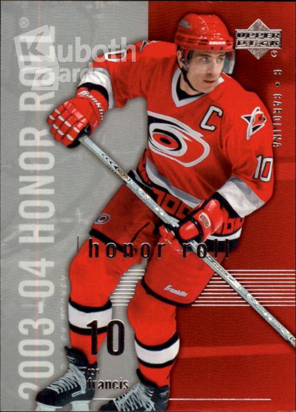 NHL 2003-04 Upper Deck Honor Roll - No. 13 - Ron Francis