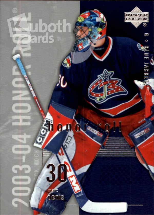 NHL 2003-04 Upper Deck Honor Roll - No 21 - Marc Denis