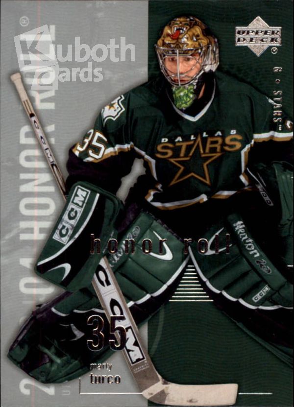 NHL 2003-04 Upper Deck Honor Roll - No. 25 - Marty Turco