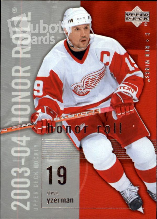 NHL 2003-04 Upper Deck Honor Roll - No 29 - Steve Yzerman