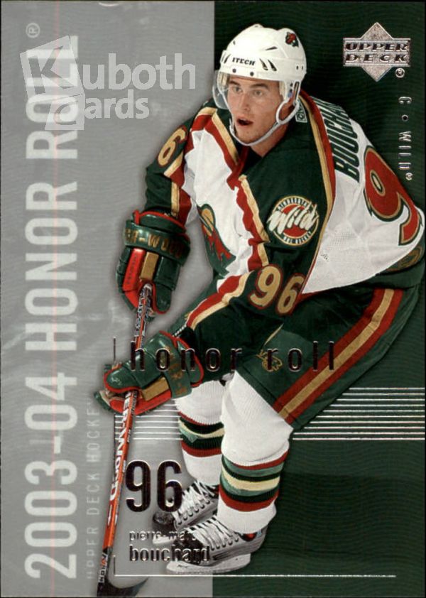 NHL 2003-04 Upper Deck Honor Roll - No. 42 - Pierre-Marc Bouchard