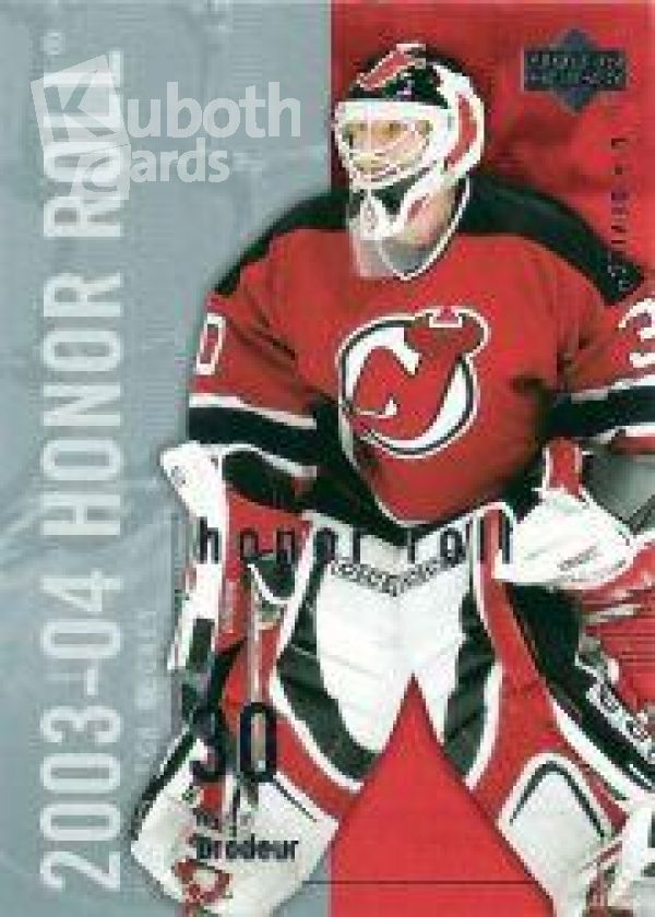 NHL 2003-04 Upper Deck Honor Roll - No 48 - Martin Brodeur