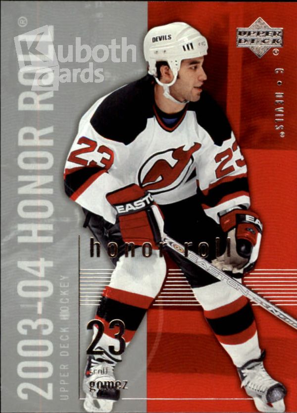 NHL 2003-04 Upper Deck Honor Roll - No 49 - Scott Gomez