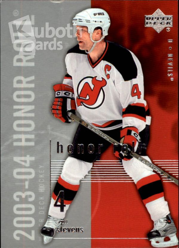 NHL 2003-04 Upper Deck Honor Roll - No 50 - Scott Stevens