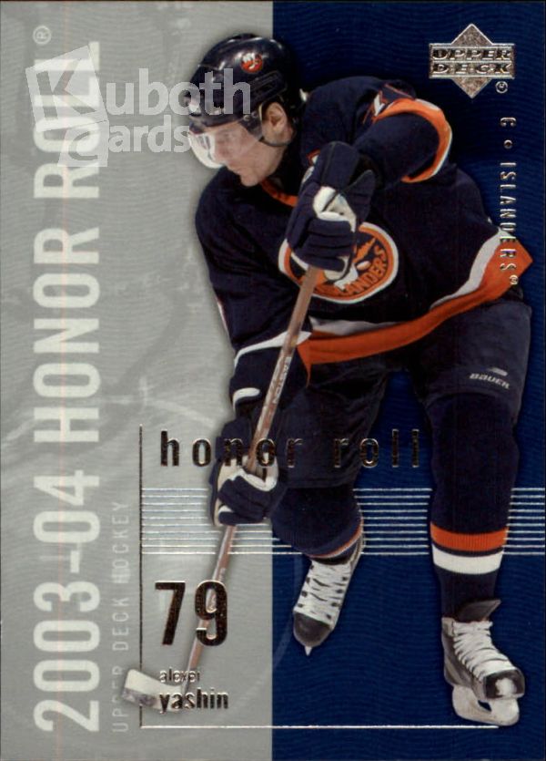 NHL 2003-04 Upper Deck Honor Roll - No 51 - Alexei Yashin