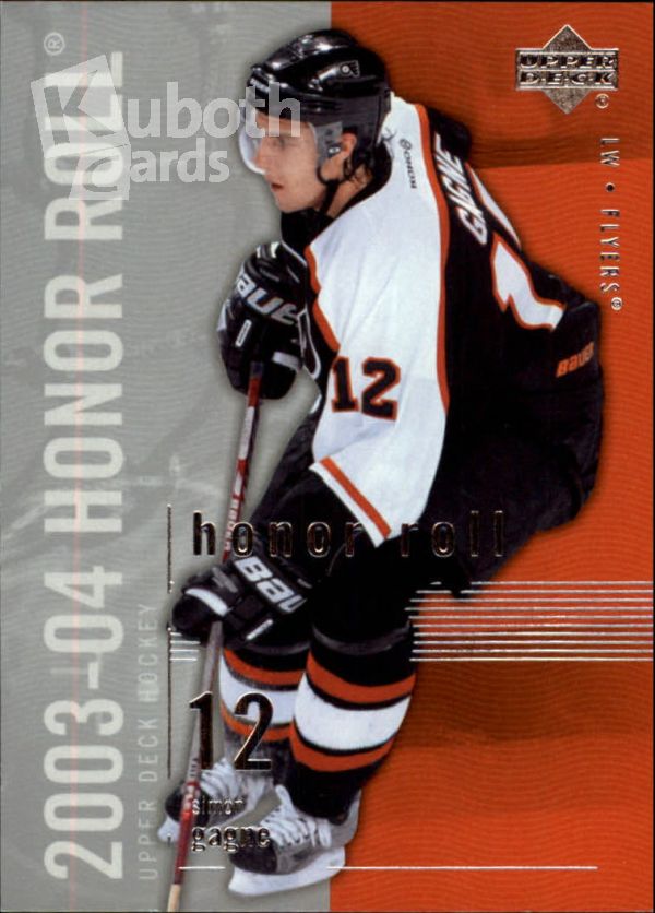 NHL 2003-04 Upper Deck Honor Roll - No 65 - Simon Gagne