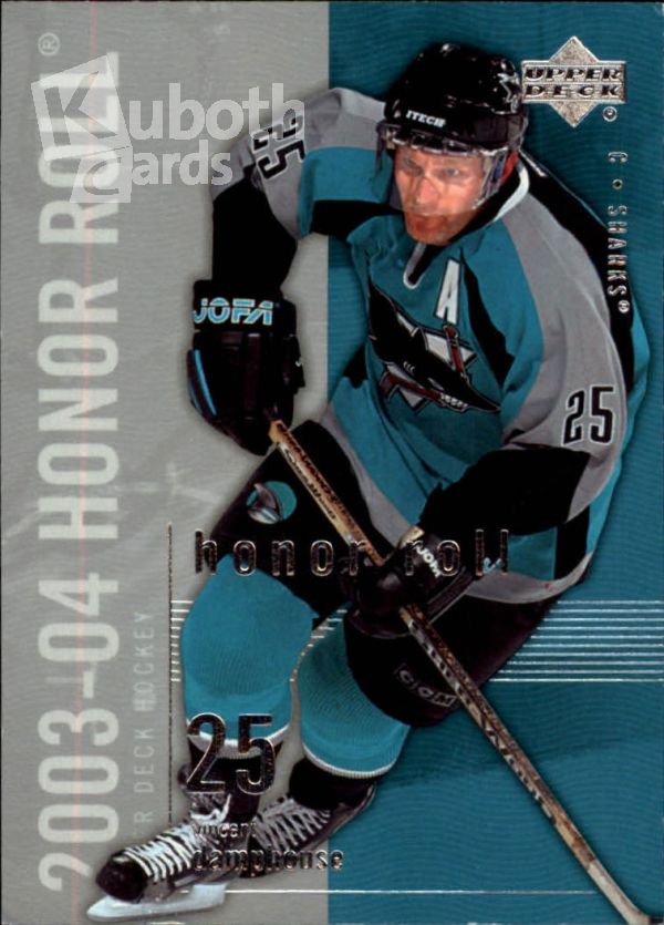 NHL 2003-04 Upper Deck Honor Roll - No 72 - Vincent Damphousse