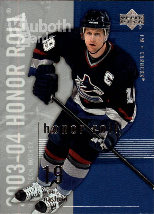 NHL 2003-04 Upper Deck Honor Roll - No 86 - Markus Naslund