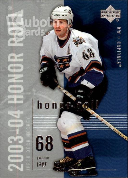 NHL 2003-04 Upper Deck Honor Roll - No 88 - Jaromir Jagr