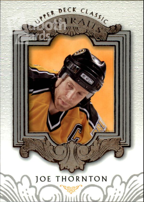 NHL 2003-04 Upper Deck Classic Portraits - No 6 - Joe Thornton