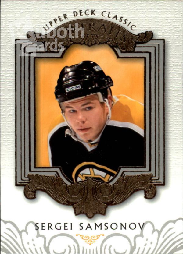 NHL 2003-04 Upper Deck Classic Portraits - No 8 - Sergei Samsonov