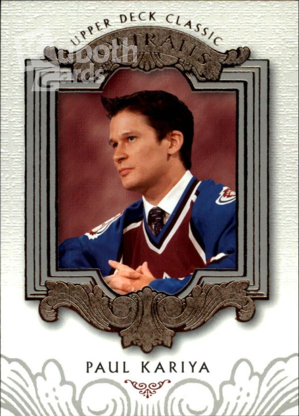 NHL 2003-04 Upper Deck Classic Portraits - No 22 - Paul Kariya