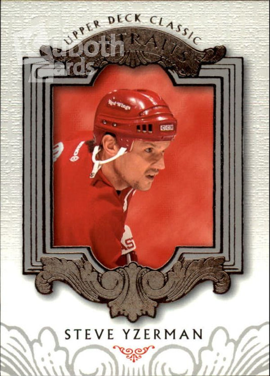 NHL 2003-04 Upper Deck Classic Portraits - No 33 - Steve Yzerman