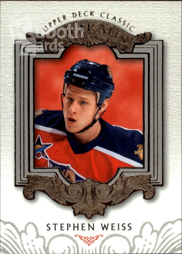 NHL 2003-04 Upper Deck Classic Portraits - No 40 - Stephen Weiss