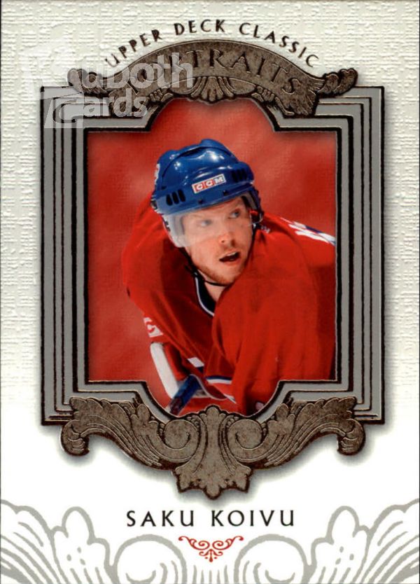 NHL 2003-04 Upper Deck Classic Portraits - No 50 - Saku Koivu