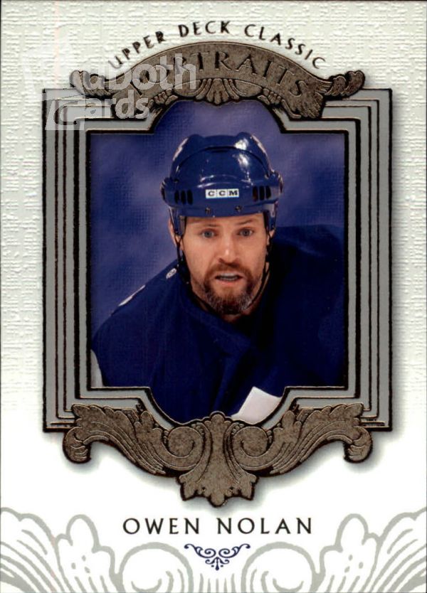 NHL 2003-04 Upper Deck Classic Portraits - No 92 - Owen Nolan