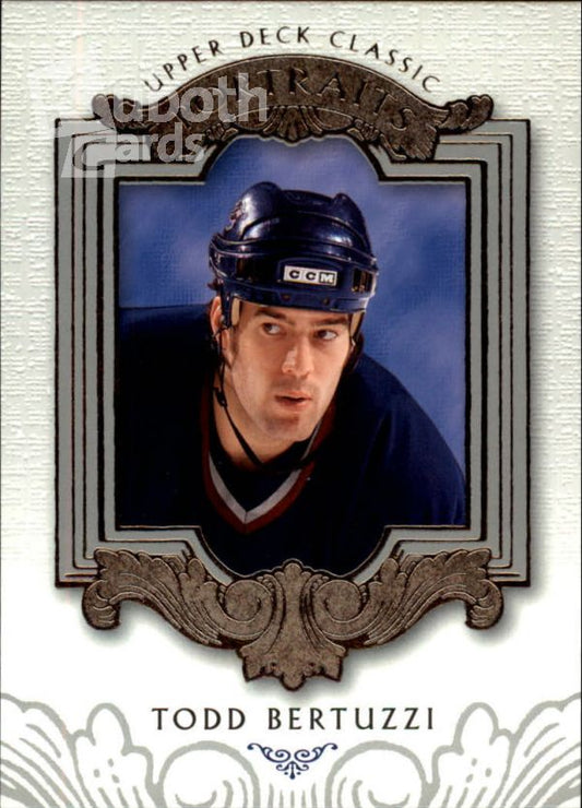 NHL 2003-04 Upper Deck Classic Portraits - No 96 - Todd Bertuzzi