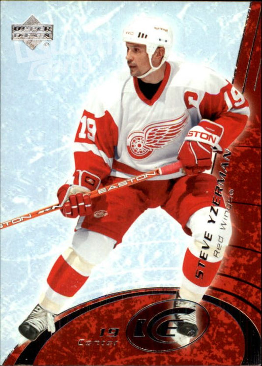 NHL 2003-04 Upper Deck Ice - No. 32 - Steve Yzerman