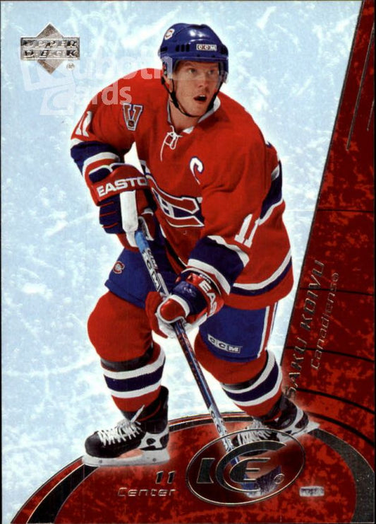 NHL 2003-04 Upper Deck Ice - No. 47 - Saku Koivu