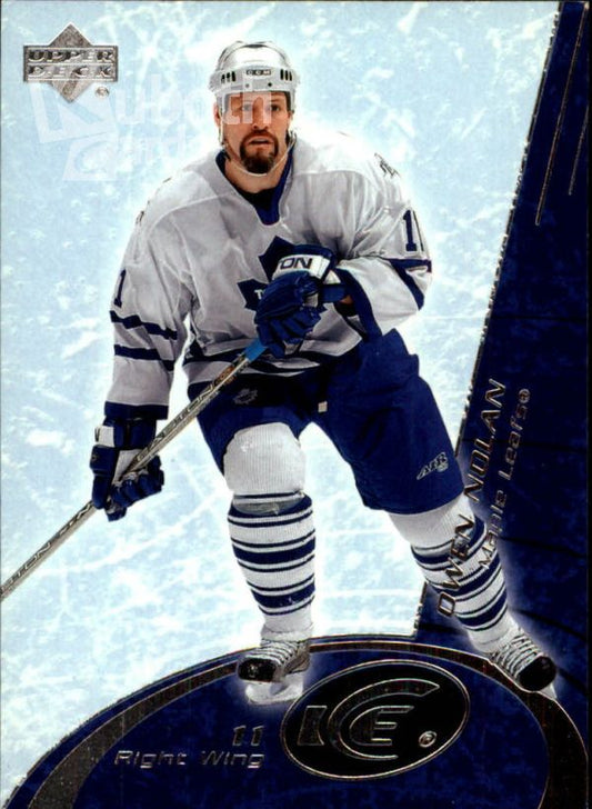 NHL 2003-04 Upper Deck Ice - No 83 - Owen Nolan