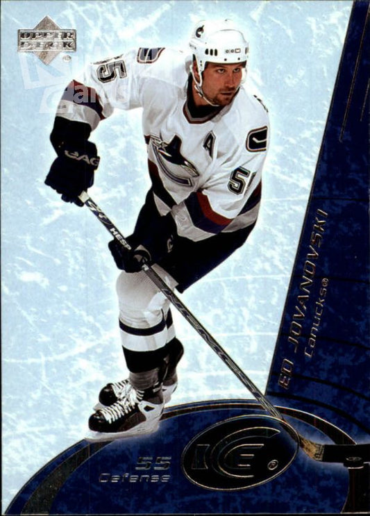 NHL 2003-04 Upper Deck Ice - No 85 - Ed Jovanovski