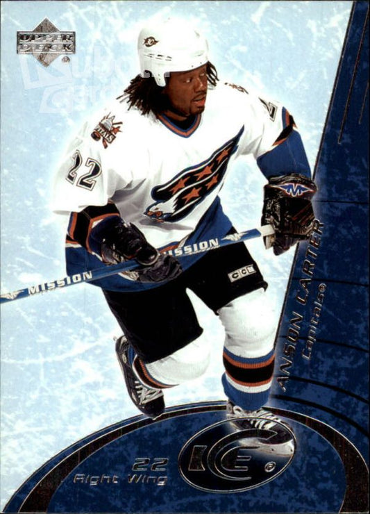 NHL 2003-04 Upper Deck Ice - No 89 - Anson Carter