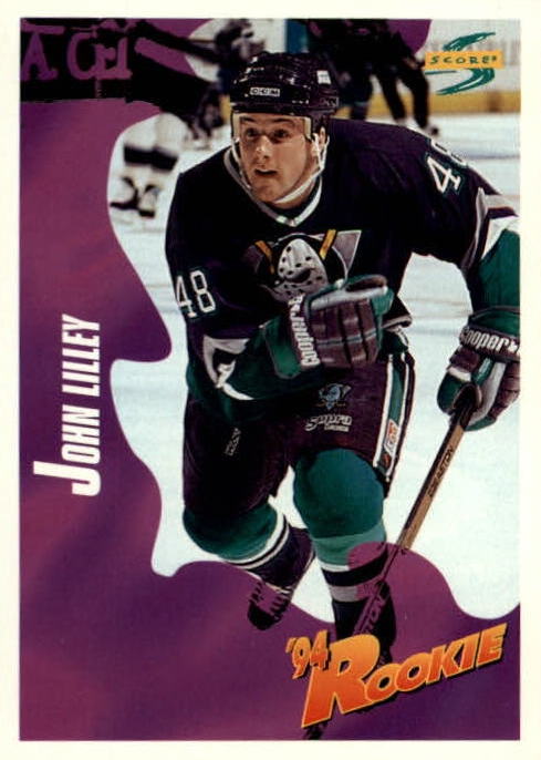 NHL 1994 / 95 Score - No 228 - John Lilley