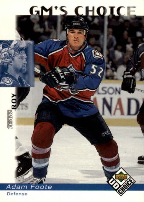 NHL 1998-99 UD Choice - No 228 - Adam Foote