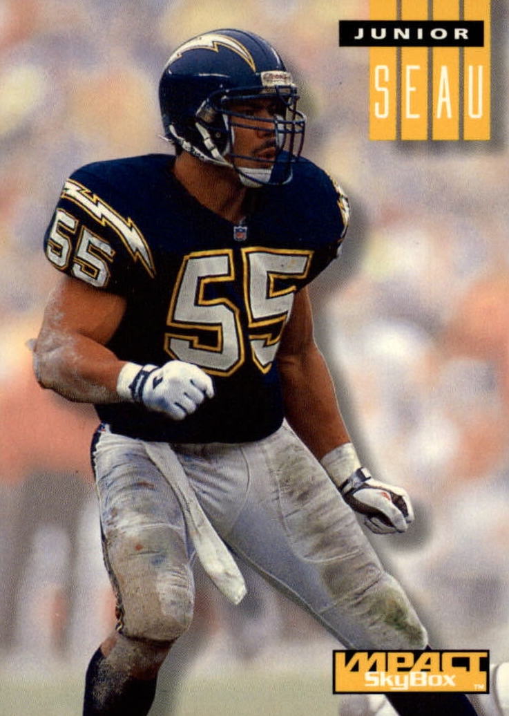 NFL 1994 SkyBox Impact - No 228 - Junior Seau