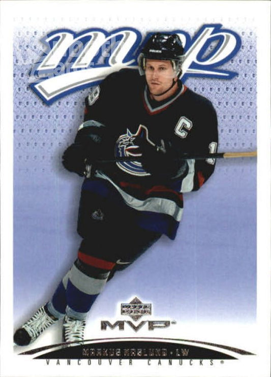 NHL 2003-04 Upper Deck MVP - No. 408 - 408 - Markus Naslund