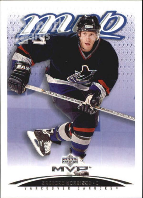 NHL 2003-04 Upper Deck MVP - No 410 - Brendan Morrison