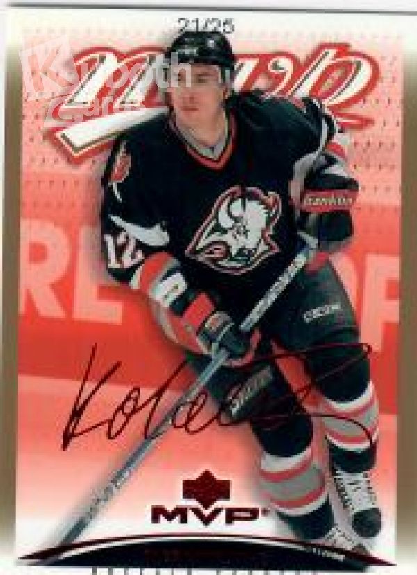 NHL 2003-04 Upper Deck MVP Canadian Exclusives - No 53 - Ales Kotalik