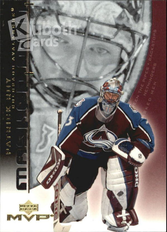 NHL 2003-04 Upper Deck MVP Masked Men - No MM2 - Patrick Roy