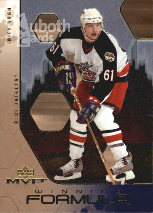 NHL 2003-04 Upper Deck MVP Winning Formula - No WF1 - Rick Nash