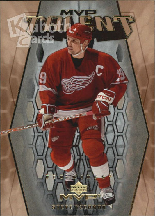 NHL 2003-04 Upper Deck MVP Talent - No MT7 - Steve Yzerman