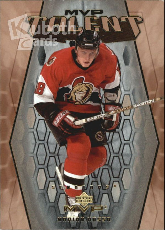 NHL 2003-04 Upper Deck MVP Talent - No MT8 - Marian Hossa