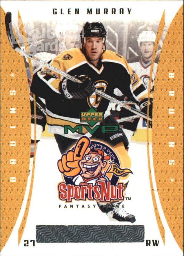 NHL 2003-04 Upper Deck MVP SportsNut - No SN9 - GlenMurray