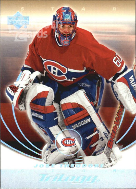 NHL 2003-04 Upper Deck Trilogy - No 52 - Jose Theodore