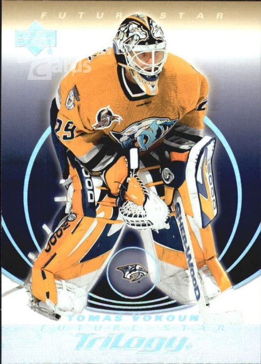 NHL 2003-04 Upper Deck Trilogy - No 55 - Tomas Vokoun