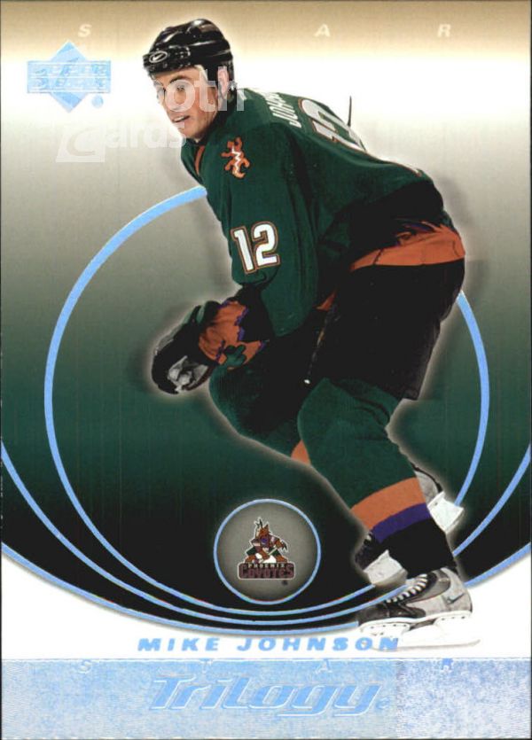 NHL 2003-04 Upper Deck Trilogy - No 74 - Mike Johnson