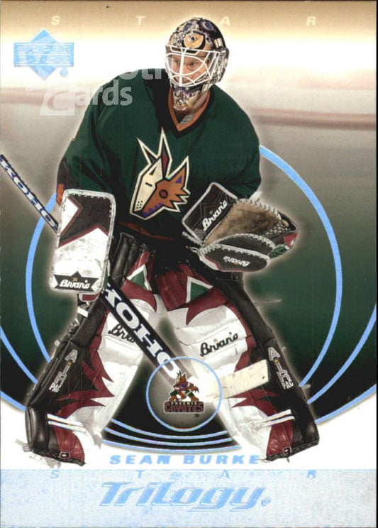 NHL 2003-04 Upper Deck Trilogy - No 76 - Sean Burke