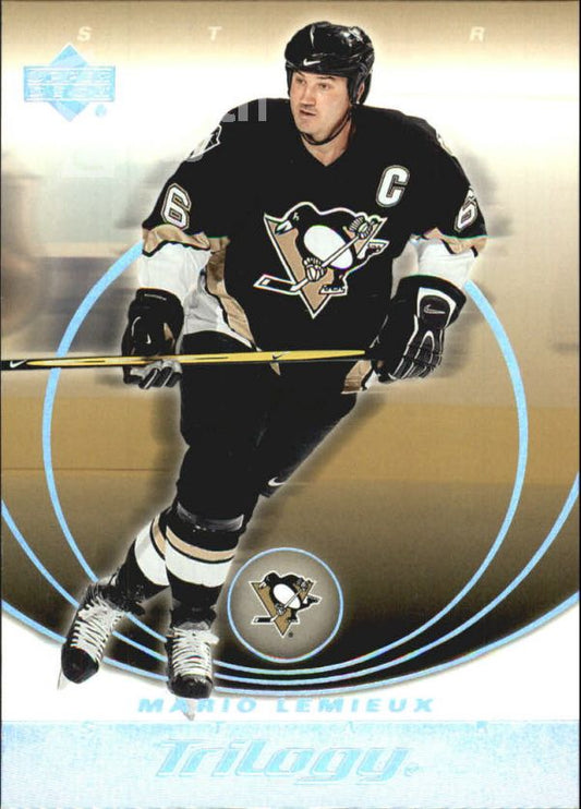 NHL 2003-04 Upper Deck Trilogy - No 77 - Mario Lemieux