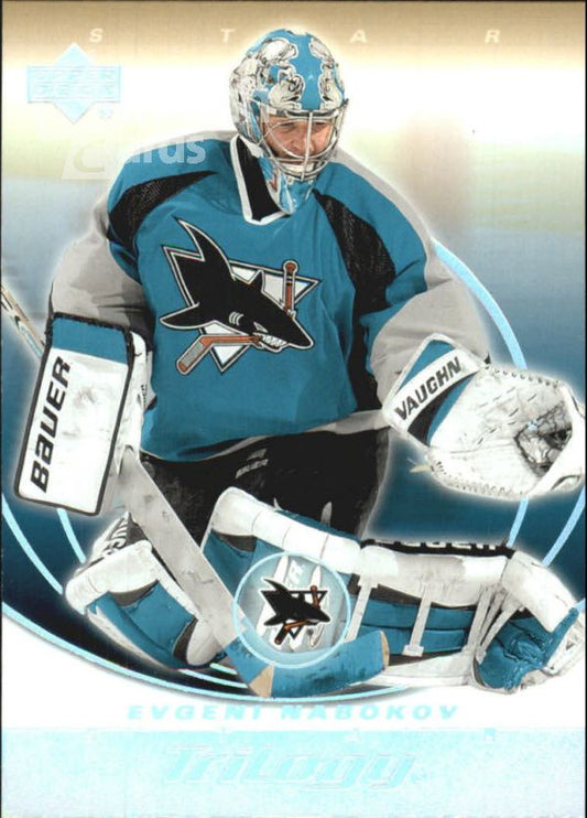 NHL 2003-04 Upper Deck Trilogy - No 82 - Evgeni Nabokov