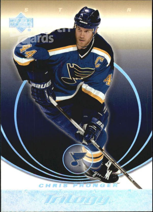 NHL 2003-04 Upper Deck Trilogy - No 85 - Chris Pronger