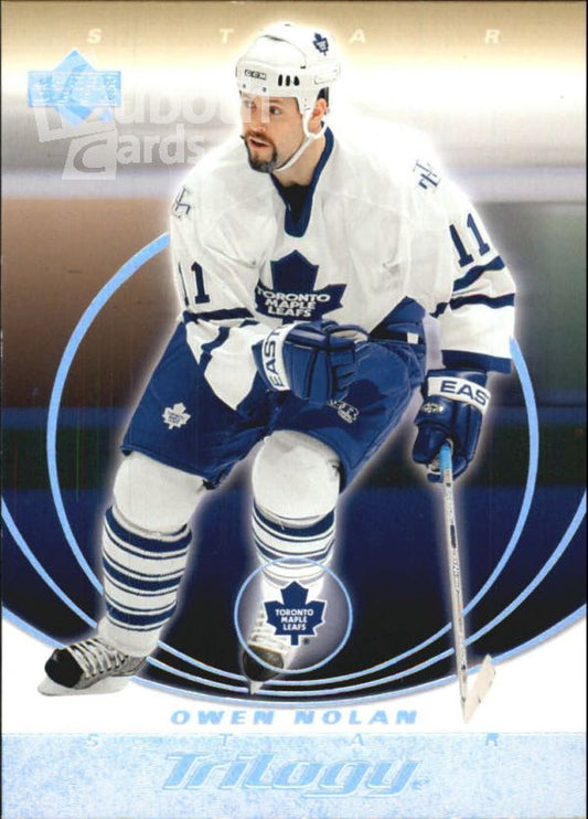 NHL 2003-04 Upper Deck Trilogy - No 92 - Owen Nolan