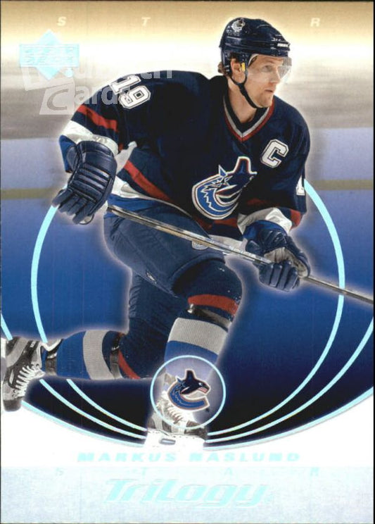 NHL 2003-04 Upper Deck Trilogy - No 95 - Markus Naslund