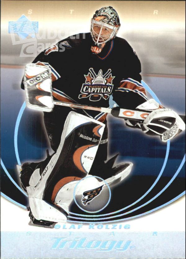 NHL 2003-04 Upper Deck Trilogy - No 100 - Olaf Kolzig