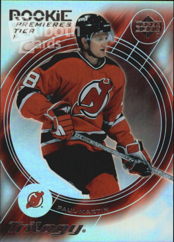 NHL 2003-04 Upper Deck Trilogy Limited - No 160 - Paul Martin