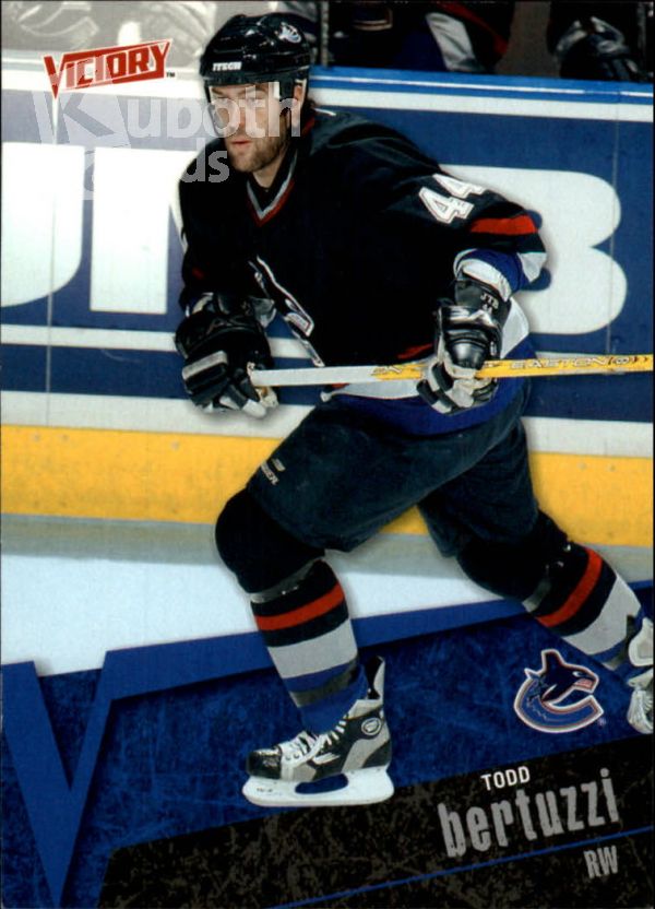 NHL 2003-04 Upper Deck Victory - No 187 - Todd Bertuzzi